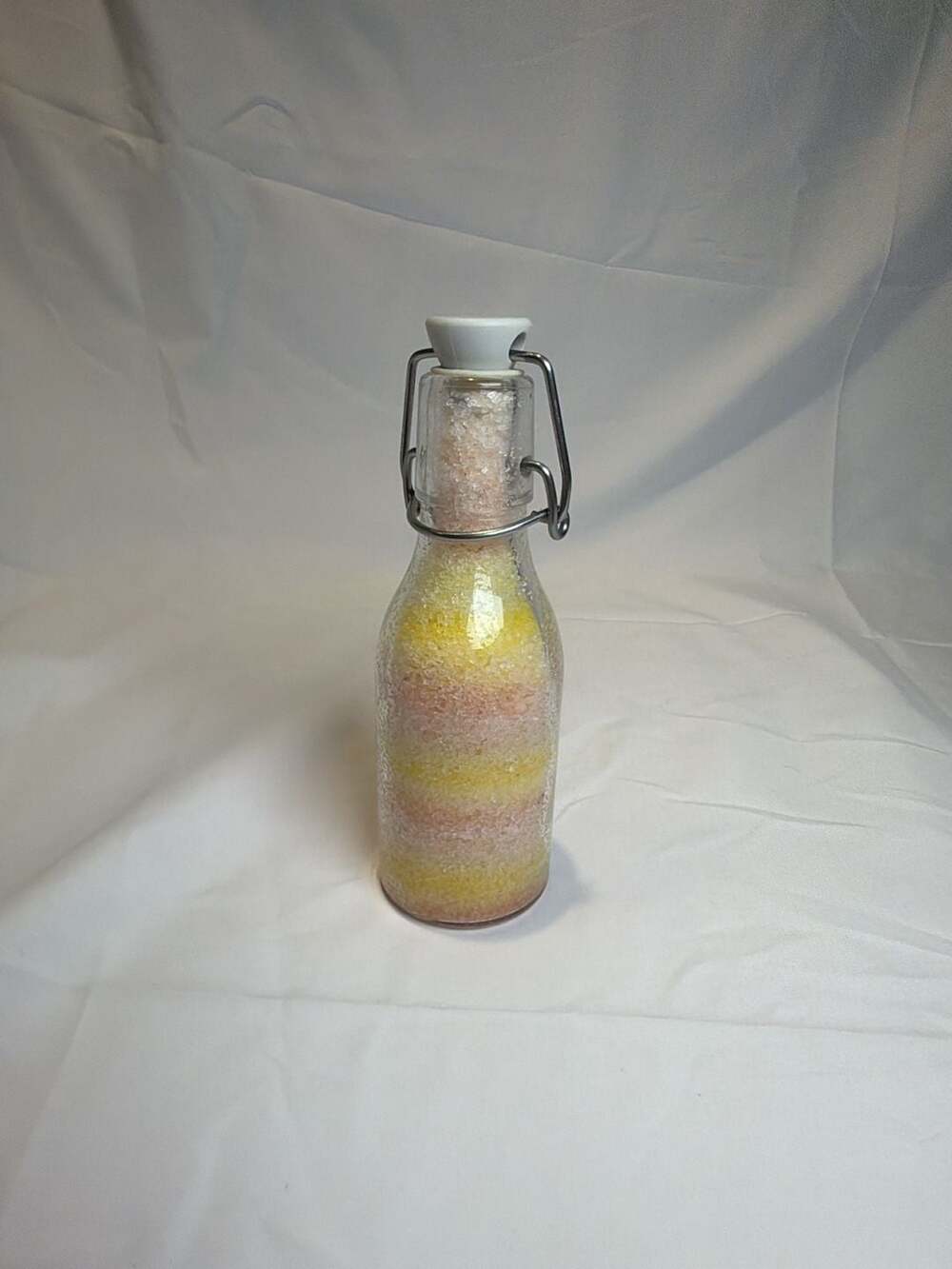 Generic Swing Top Glass Bottle With Colored Sand